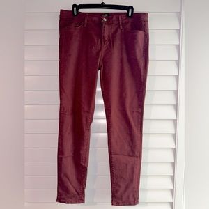 Just Black Maroon jeans